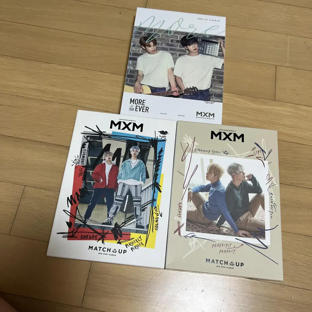 MXM 정규 1집, 미니앨범 2집 SET